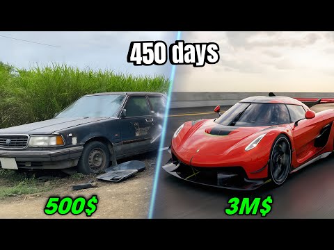FULL BUILD - REBUILDING A 1991 TOYOTA INTO A 2025 SUPERCAR