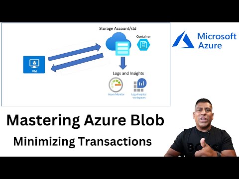 Minimizing Azure Blob Transactions | Mastering Azure Blob | Full Demo