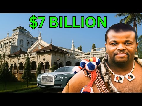 He Has 19 Rolls-Royces, Private Jets & over 40 Children — The Lifestyle Of The King Of Eswatini!