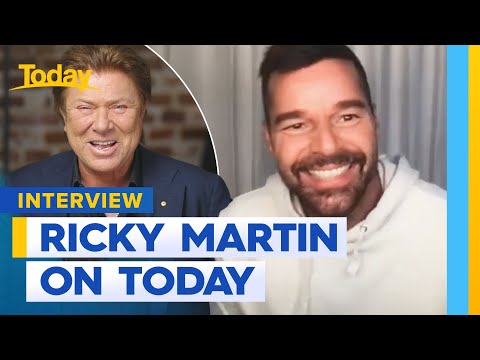Ricky Martin catches up with Today | Today Show Australia