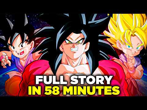 The ENTIRE Story of Dragon Ball GT in 58 Minutes
