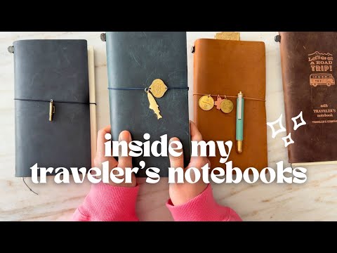 How I'm using my Traveler's Company Notebooks | Tour and Setups