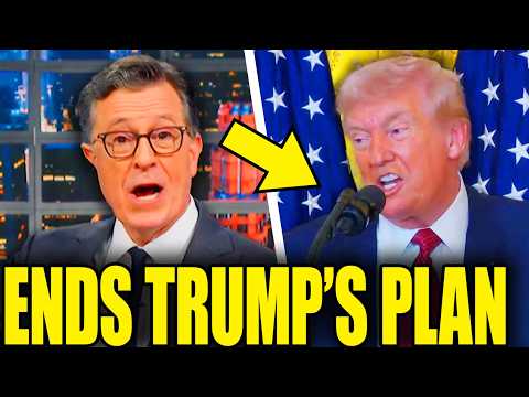 Trump Tries To Hide Colbert Clip ... It Comes Out And Ends His Plan
