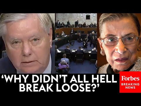 Dem Witnesses Have No Response When Lindsey Graham Confronts Them With Things RBG Did While On Court