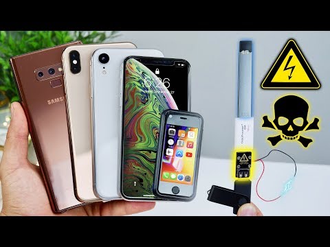 USB Killer vs iPhone XS Max/XR Fake, Note 9 & Juul! Instant Death?