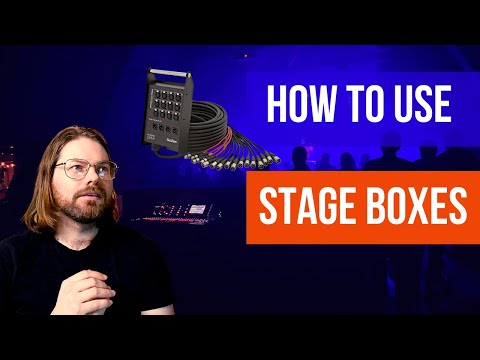 Why To Use A Stage Box