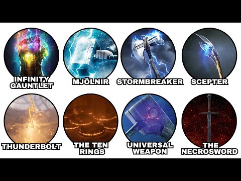 Every Legendary MCU Weapon Explained in 9 Minutes