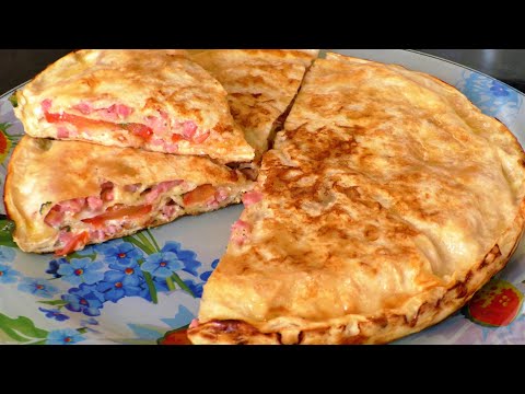 Вкуснятина НА ЗАВТРАК за считанные минуты! Быстрый, простой и вкусный рецепт!