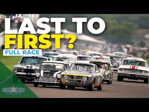 Epic little vs large fight | 2024 St Mary's Trophy Part 1 full race | Goodwood Revival