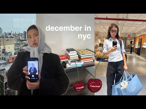 trying to be more whimsical during winter in nyc (a vlog)