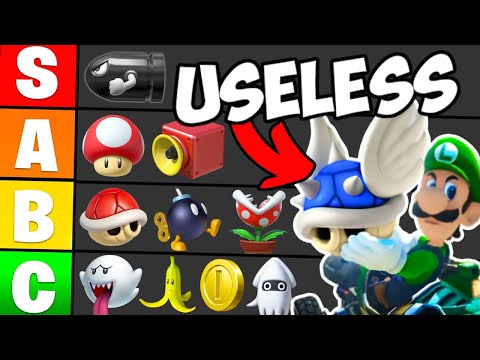 Ranking How USELESS Mario Kart 8 Items Are