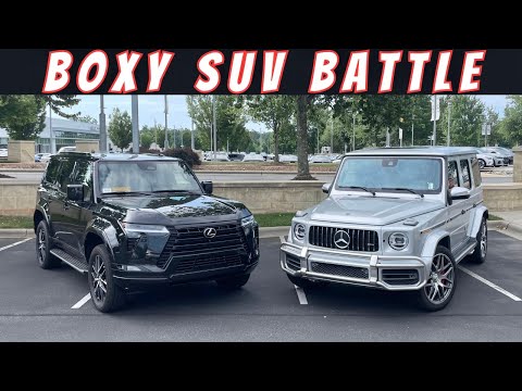 2024 Lexus GX550 VS Mercedes Benz G550/G63 AMG!