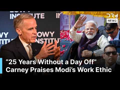 “He Hasn’t Taken a Day Off in 25 Years” PM Carney Praises Modi’s Focus on Delivery and Reform | AC1B