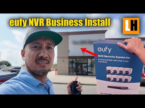 Eufy Security NVR Install – Real Business Setup!