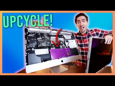 Upcycle an old iMac display with this INSANE mod!