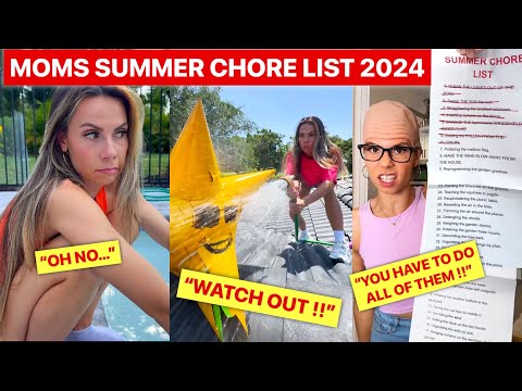 When Your Chore List Gives You A HUGE MOM *MOVIE*