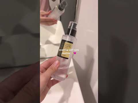 evening routine #aesthetic #skincare #koreanskincare #eveningroutine #selfcare #skincareroutine