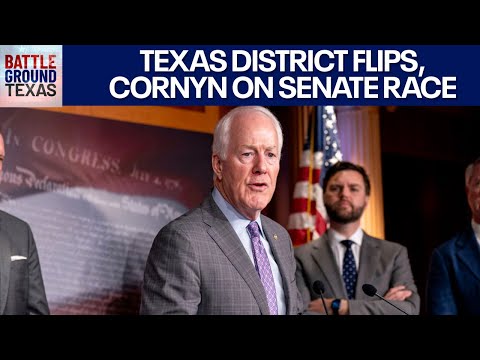 Texas district flips blue, Cornyn on Senate race | Battleground Texas