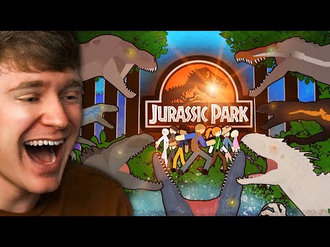 Reacting to JURASSIC PARK/WORLD FRANCHISE In 10 Minutes!