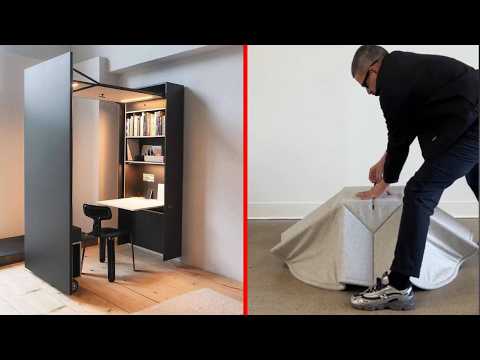 Genius Smart Furniture Ideas for Small Apartments 🤯 Space-Saving & Transforming Designs