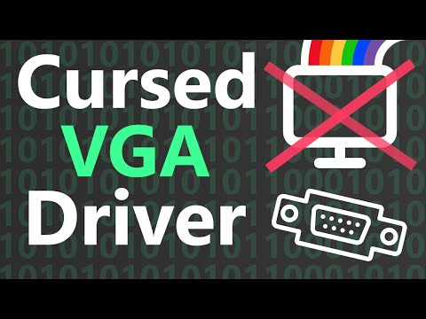Screwing Up Linux Kernel VGA Driver