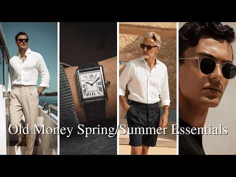 7 Old Money Essentials for Spring/Summer 2025 | Men's Fashion Trends