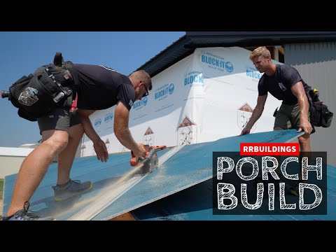 Building a Wrap Around Porch with Cedar: Farm Chains 7