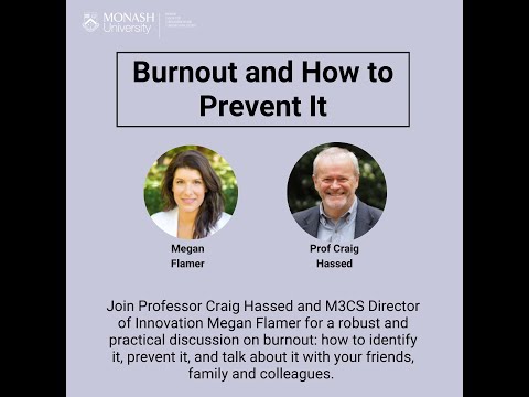 Session 3: Burnout and How to Prevent It! | Meditation, Meaning and the Mind