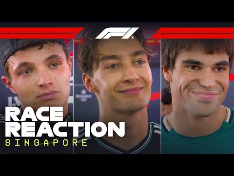 Drivers React After The Race | 2025 Singapore Grand Prix