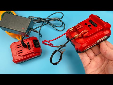 How to restore a lithium battery. If it does not charge, try resetting the settings manually.