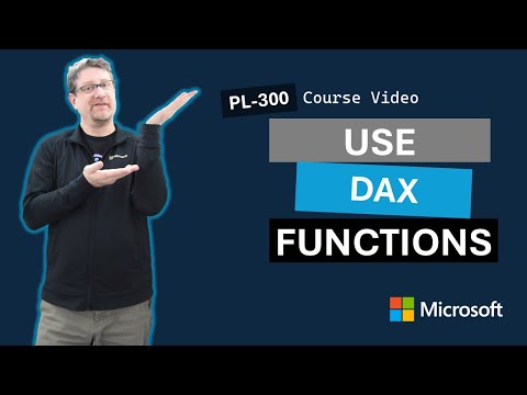 Use DAX functions PL-300