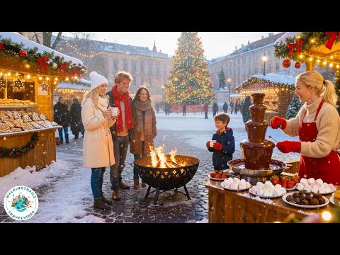 Vienna, Christmas Markets 🎄✨ Walking Tour – Austria Winter Atmosphere 4K