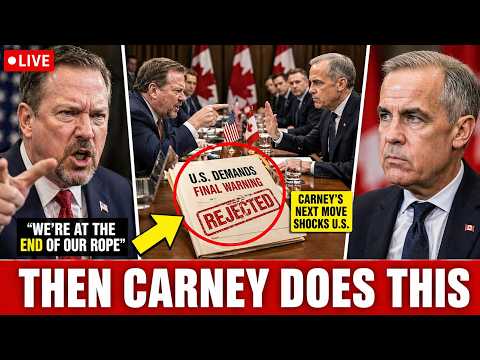 U.S. Trade Envoy Threatens Canada: "We're at the END of Our Rope" — Then Carney Does THIS