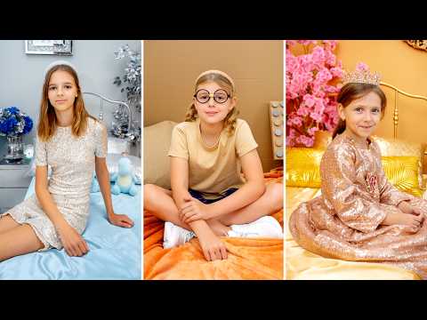 Super Rich vs Rich vs Broke Challenge! 💎💰🍕