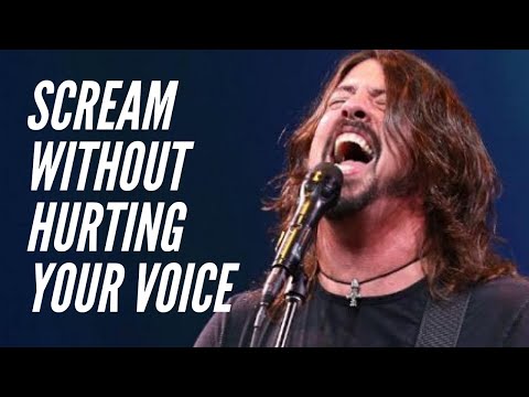 How To Scream Without Hurting Your Voice in the style of Dave Grohl