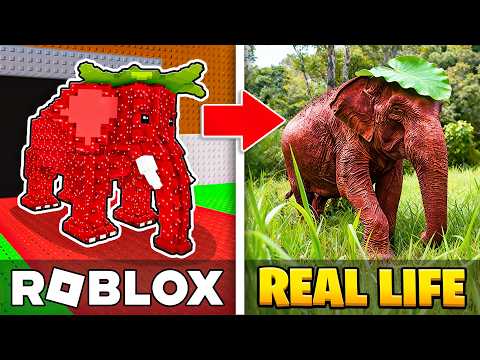 REAL LIFE vs ROBLOX Steal a Brainrot Animals (COMPARISON)