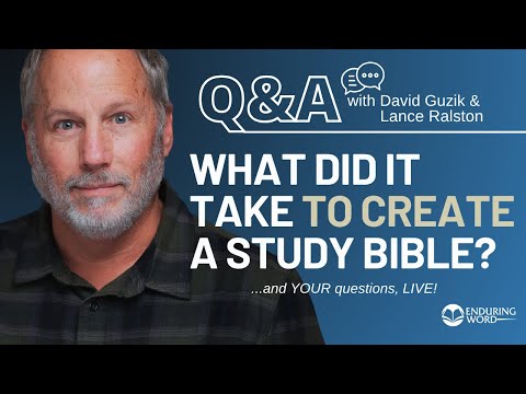 My New Study Bible is Now Available! LIVE Q&A & GIVEAWAY! 🎉