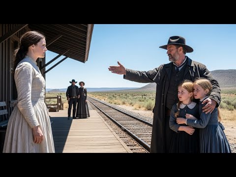 Rejected at the Station, She Was Leaving Forever — Until the Cowboy Said, “My Twins Need a Mother ”