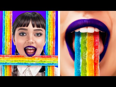 Как пронести сладости в кинотеатр мимо Уэнсдей Аддамс! Wednesday Addams!