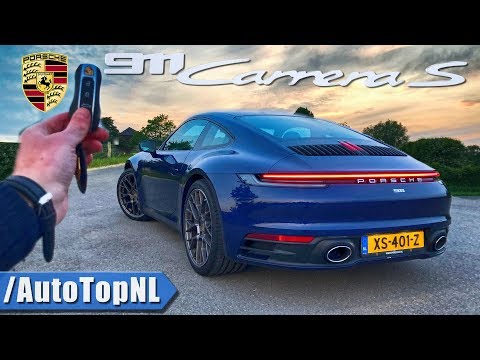 Porsche 911 992 Carrera S REVIEW POV Test Drive on AUTOBAHN & ROAD by AutoTopNL
