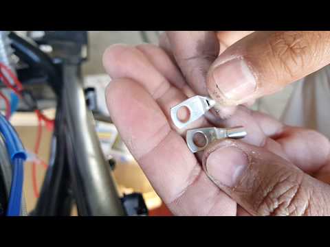How to Butane Micro Torch Soldered Fill and Heat Shrink GY6 Wires 5 of 6
