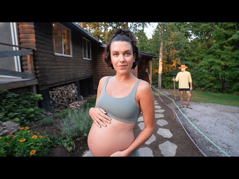 6 Months Pregnant Living in the Woods