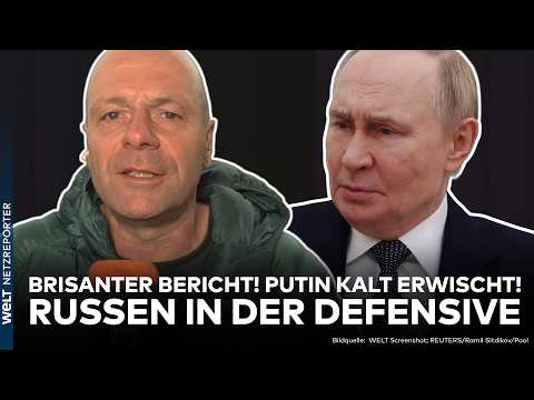 UKRAINE: Brisant! Putin kalt erwischt! Russen in der Defensive! "Fenster für Sieg schließt sich"