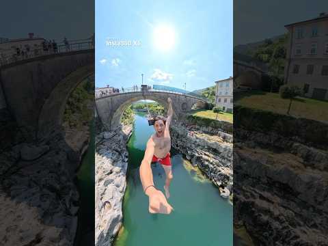 Insane Jump from a Giant Swing! @insta360 #insta360 #insta360x5