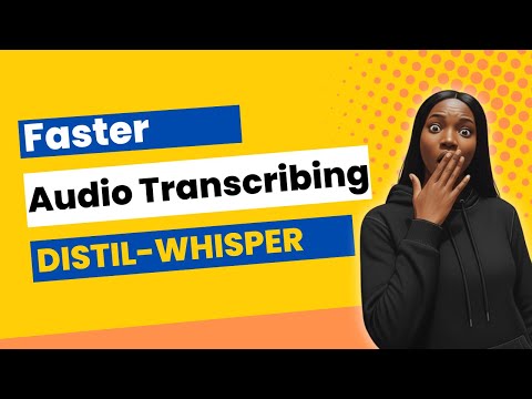 Distil-Whisper Tutorial | Fast Open Source Speech-to-Text with Python