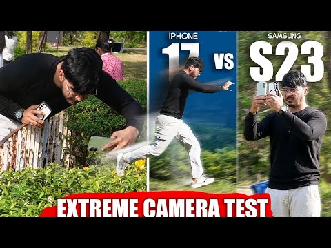 Iphone 17 VS Samsung S23 🔥 Camera Battle  (Detail Review)