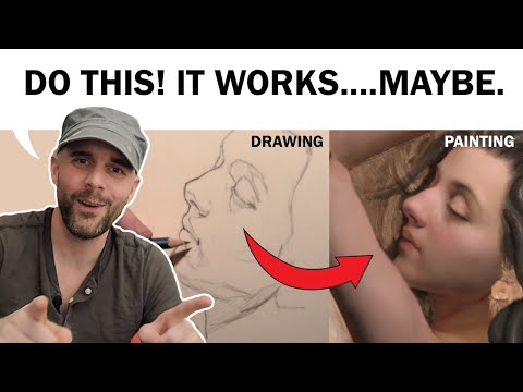 Make BETTER PAINTINGS with these DRAWING tips!