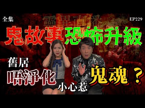 靈異直播#229 |舊居唔淨化小心惹鬼魂？ ｜鬼故事恐怖升級｜真實靈異故事｜十點開播!｜梁思浩｜羅千揉｜世界鬼故事｜通靈之王｜超能力學院