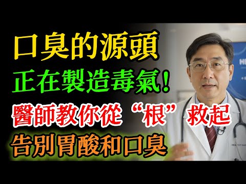 嘴巴臭到自己都受不了？醫師：問題在“胃”！常吃這3種食物，修復胃黏膜，根除口臭！ #口臭 #胃黏膜 #養胃