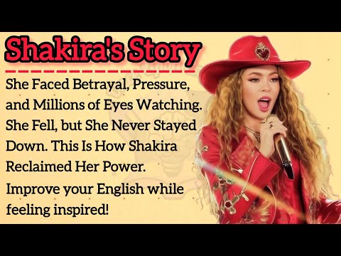 Shakira: The Queen Who Refused to Break || Learn English Through Story || English Listening Practice